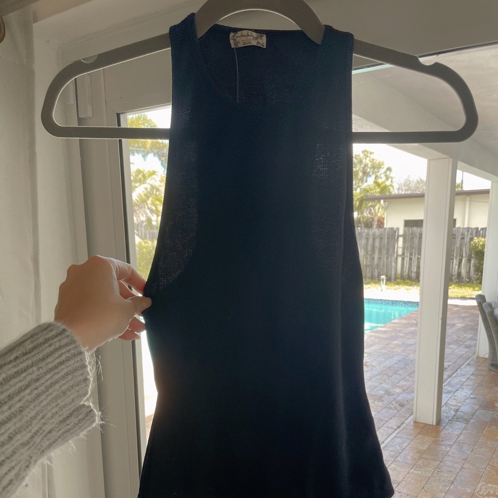 Free People Black Body Suit